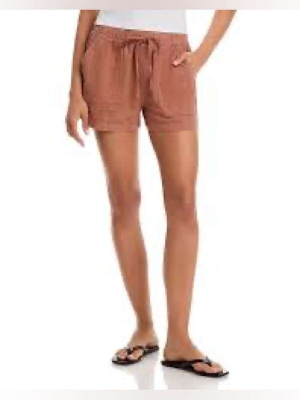 Bella Dahl  burnt orange shorts Sz  27